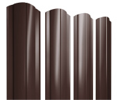 Металлический штакетник С-образный 130 мм. Глянец односторонний Металлический штакетник С-образный 130 мм. Глянец односторонний