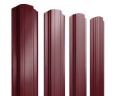 Металлический штакетник П-образный 97 мм. Глянец односторонний Металлический штакетник П-образный 97 мм. Глянец односторонний