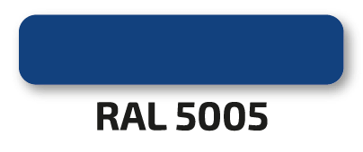 Профнастил / металлопрофиль для забора / кровли – цвет - RAL5005 (cигнальный синий)