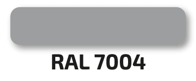 Профнастил / металлопрофиль для забора / кровли – цвет - RAL7004 (серый сигнальный)