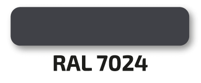 Профнастил / металлопрофиль для забора – цвет - RAL7024 (серый графит)