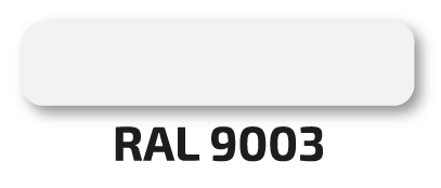Профнастил / металлопрофиль для забора – цвет - RAL9003 (cигнальный белый)