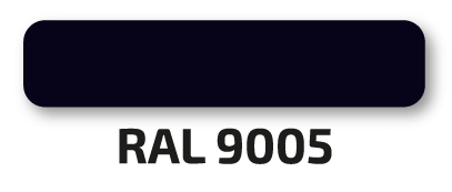 Профнастил / металлопрофиль для забора / кровли – цвет - RAL9005 (черная смородина)